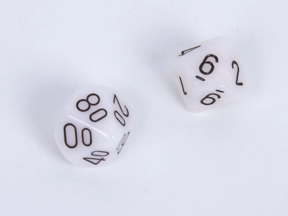 Two white polyhedral dice on a white background, odds on CS2 player props
